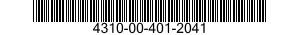 4310-00-401-2041  4310004012041 004012041