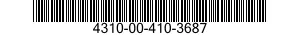 4310-00-410-3687 BUSHING-PLUG ASSEMB 4310004103687 004103687