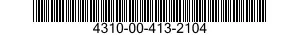 4310-00-413-2104  4310004132104 004132104