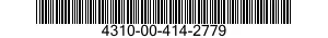 4310-00-414-2779  4310004142779 004142779