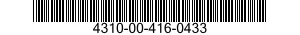 4310-00-416-0433  4310004160433 004160433