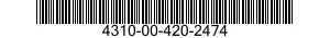 4310-00-420-2474  4310004202474 004202474