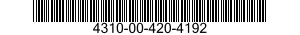 4310-00-420-4192  4310004204192 004204192