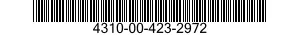 4310-00-423-2972 ROD,COMPRESSOR 4310004232972 004232972