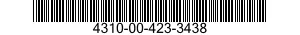 4310-00-423-3438 RING,PISTON 4310004233438 004233438
