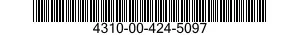 4310-00-424-5097  4310004245097 004245097
