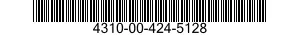 4310-00-424-5128  4310004245128 004245128