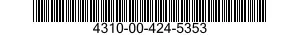4310-00-424-5353  4310004245353 004245353