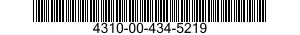 4310-00-434-5219  4310004345219 004345219