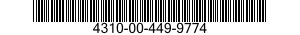 4310-00-449-9774  4310004499774 004499774