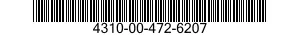 4310-00-472-6207  4310004726207 004726207