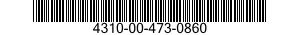 4310-00-473-0860  4310004730860 004730860
