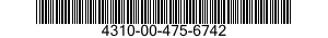 4310-00-475-6742  4310004756742 004756742