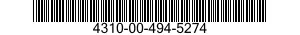 4310-00-494-5274  4310004945274 004945274