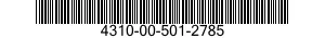 4310-00-501-2785  4310005012785 005012785