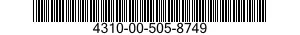4310-00-505-8749  4310005058749 005058749