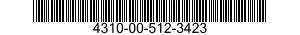 4310-00-512-3423  4310005123423 005123423