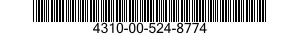4310-00-524-8774 RING,PISTON 4310005248774 005248774