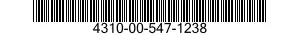 4310-00-547-1238 CRANKSHAFT,COMPRESSOR 4310005471238 005471238