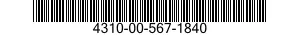 4310-00-567-1840  4310005671840 005671840