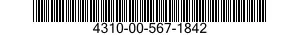 4310-00-567-1842  4310005671842 005671842