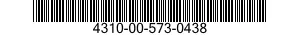 4310-00-573-0438  4310005730438 005730438
