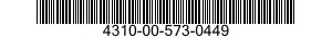 4310-00-573-0449  4310005730449 005730449