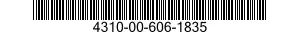 4310-00-606-1835 CRANKSHAFT,COMPRESSOR 4310006061835 006061835