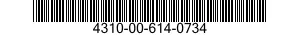4310-00-614-0734  4310006140734 006140734