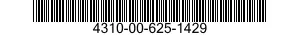4310-00-625-1429  4310006251429 006251429