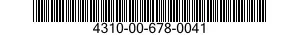 4310-00-678-0041  4310006780041 006780041