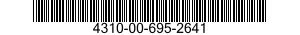 4310-00-695-2641  4310006952641 006952641