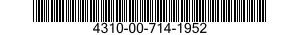 4310-00-714-1952  4310007141952 007141952