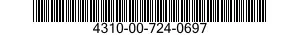 4310-00-724-0697  4310007240697 007240697