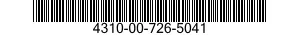 4310-00-726-5041  4310007265041 007265041