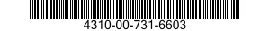 4310-00-731-6603  4310007316603 007316603