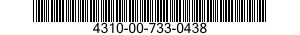 4310-00-733-0438  4310007330438 007330438