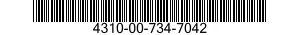 4310-00-734-7042  4310007347042 007347042