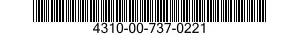 4310-00-737-0221  4310007370221 007370221