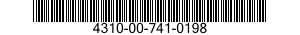 4310-00-741-0198  4310007410198 007410198