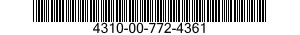 4310-00-772-4361  4310007724361 007724361
