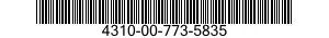 4310-00-773-5835  4310007735835 007735835