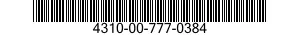 4310-00-777-0384  4310007770384 007770384