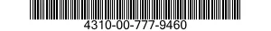 4310-00-777-9460  4310007779460 007779460