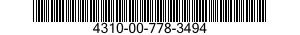 4310-00-778-3494  4310007783494 007783494