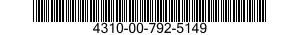 4310-00-792-5149  4310007925149 007925149