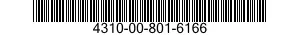 4310-00-801-6166  4310008016166 008016166
