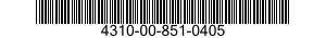 4310-00-851-0405  4310008510405 008510405