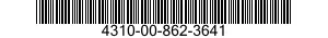 4310-00-862-3641  4310008623641 008623641