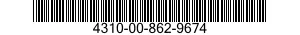4310-00-862-9674  4310008629674 008629674